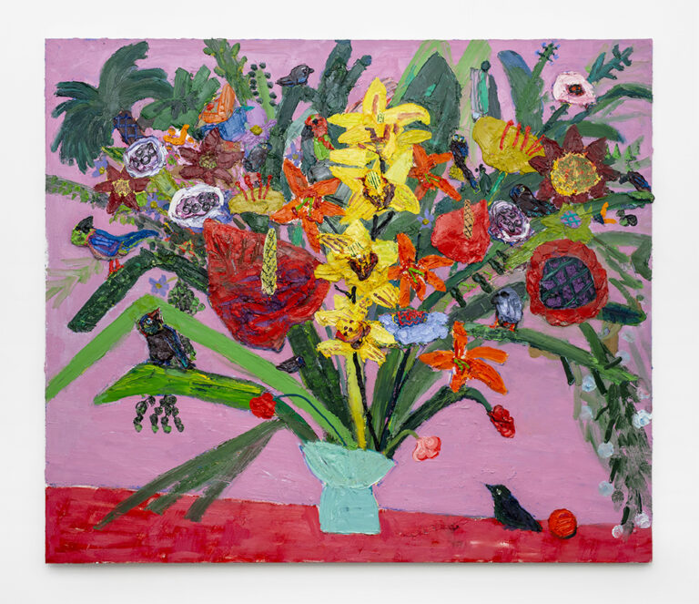 Georgina Gratrix_Bouquet for Lillian Ngoyi_2021_Oil on Canvas_185 x 215 cm_LR