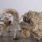 The Lion 2025 Galvanised wire, beads